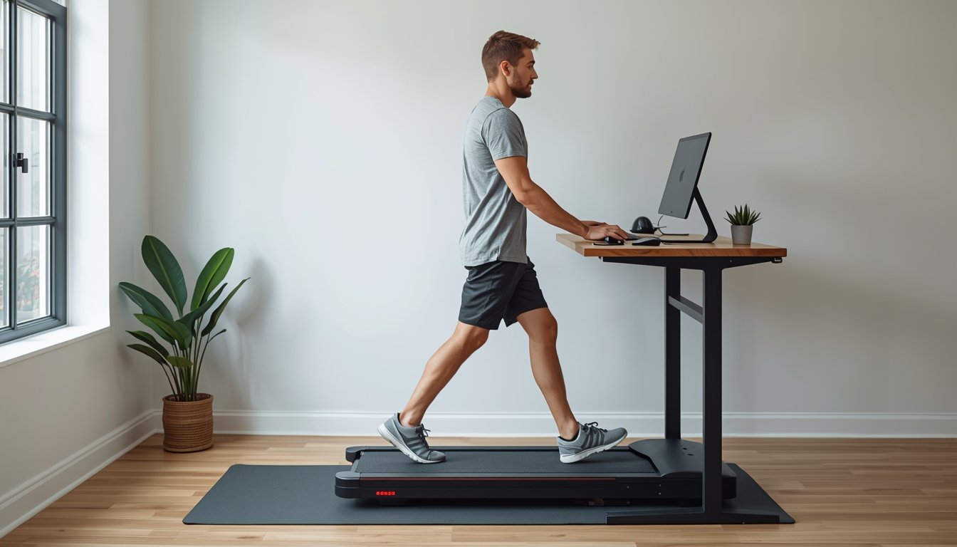 Sturdy walking pad designed for heavier users