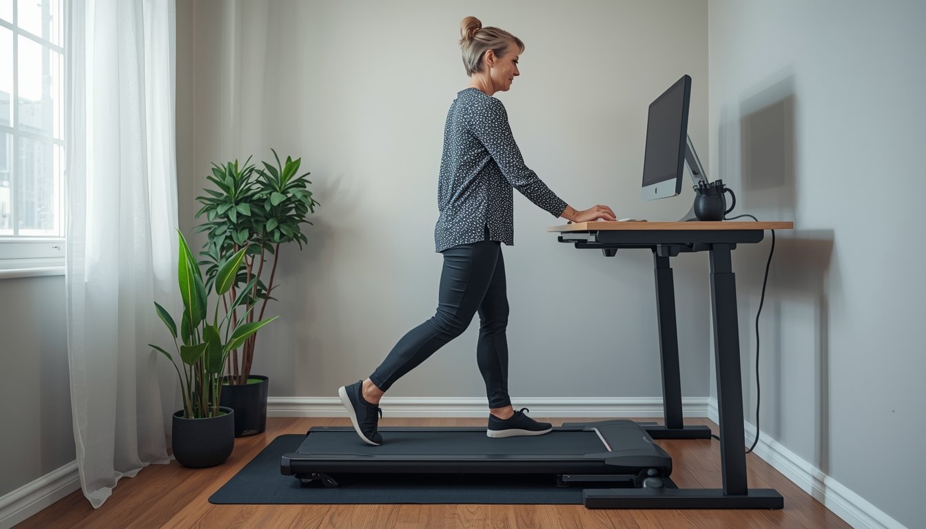 Egofit walking pad designed for small spaces